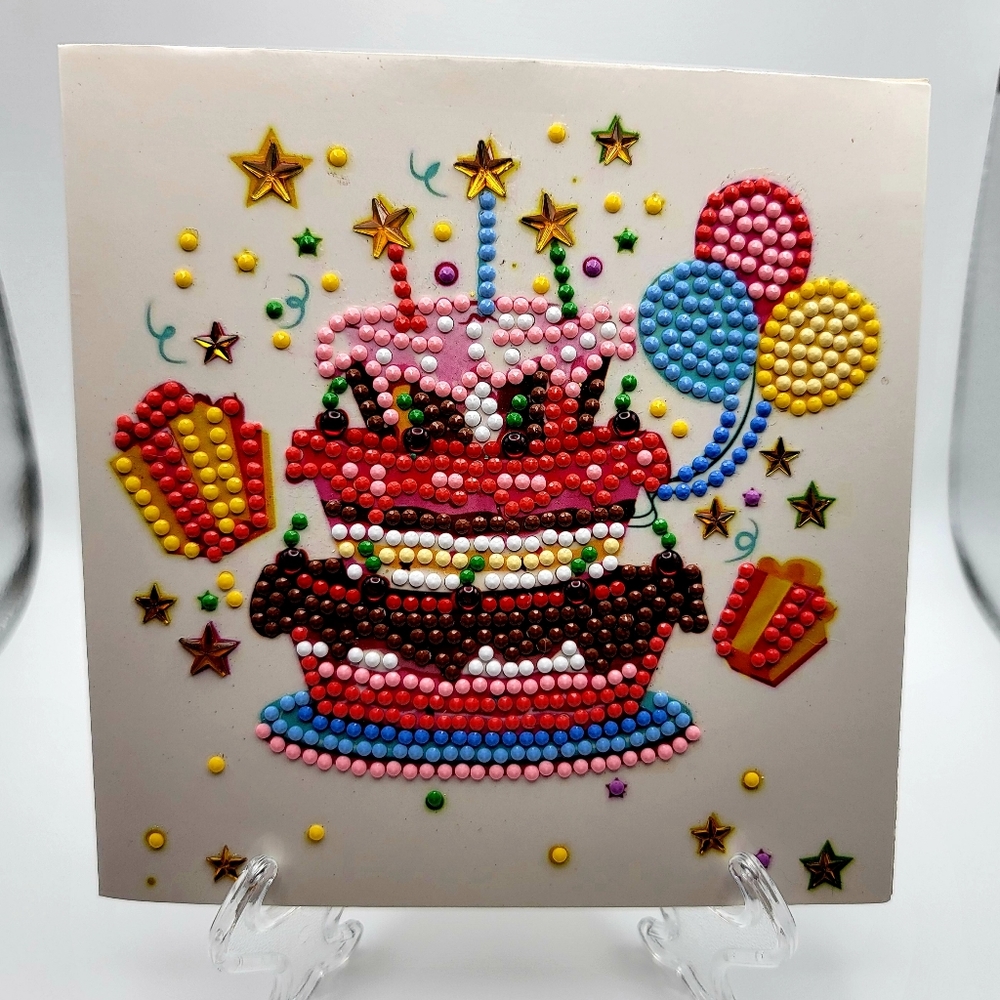 Happy Birthday Cake Card [2 Available]